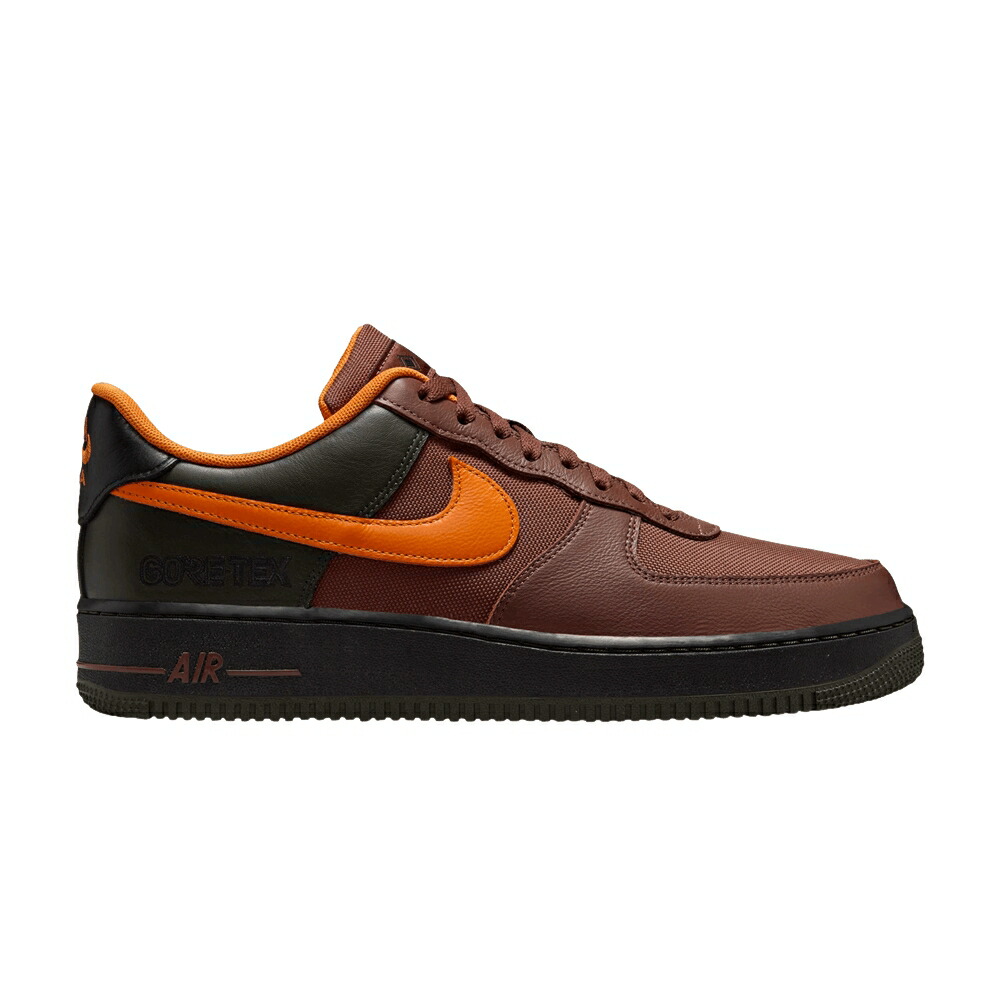 ナイキ ゴアテックス 茶色 ブラウン 黒色 ブラック エアフォース 'FAUNA BROWN' スニーカー メンズ NIKE AIR FORCE 1 LOW GORE-TEX / FAUNA BROWN SEQUOIA BLACK BRIGHT