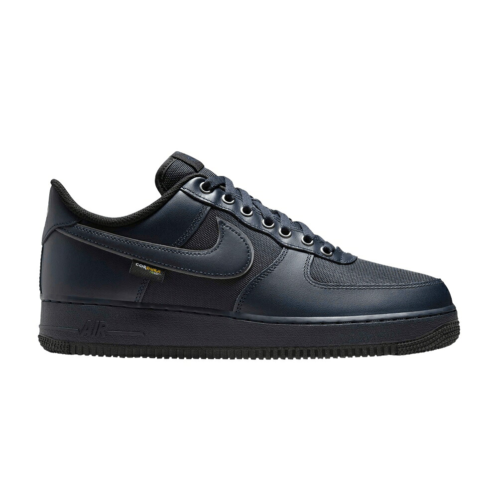 ナイキ 黒いこと 黒いこと 空軍 \u0027DARK CORDURA\u0027 スニーカー メンズ NIKE AIR FORCE 1 LOW OBSIDIAN / DARK OBSIDIAN BLACK METALLIC