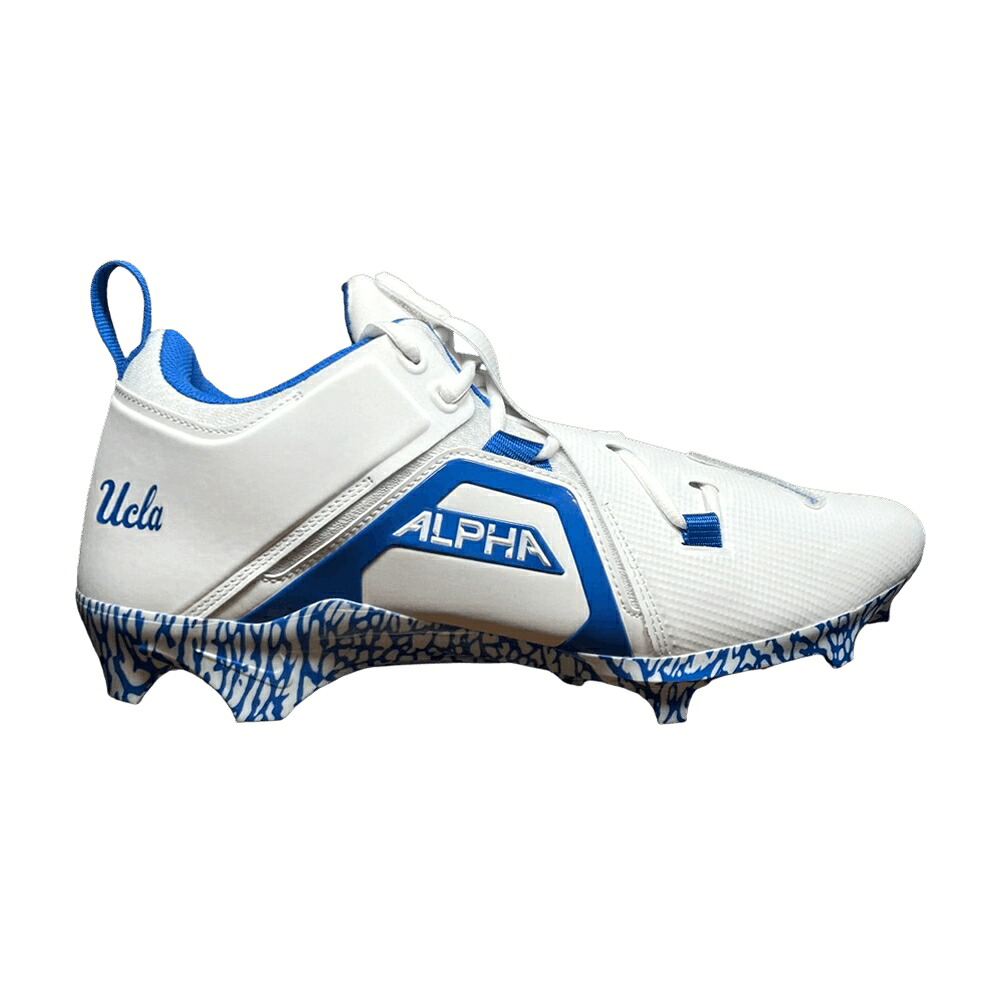 ナイキ アルファ 労働者階級 白いこと 白いこと 青み 青色 \u0027UCLA\u0027 スニーカー メンズ NIKE JORDAN ALPHA MENACE PRO 3 LOW PE / WHITE SIGNAL BLUE