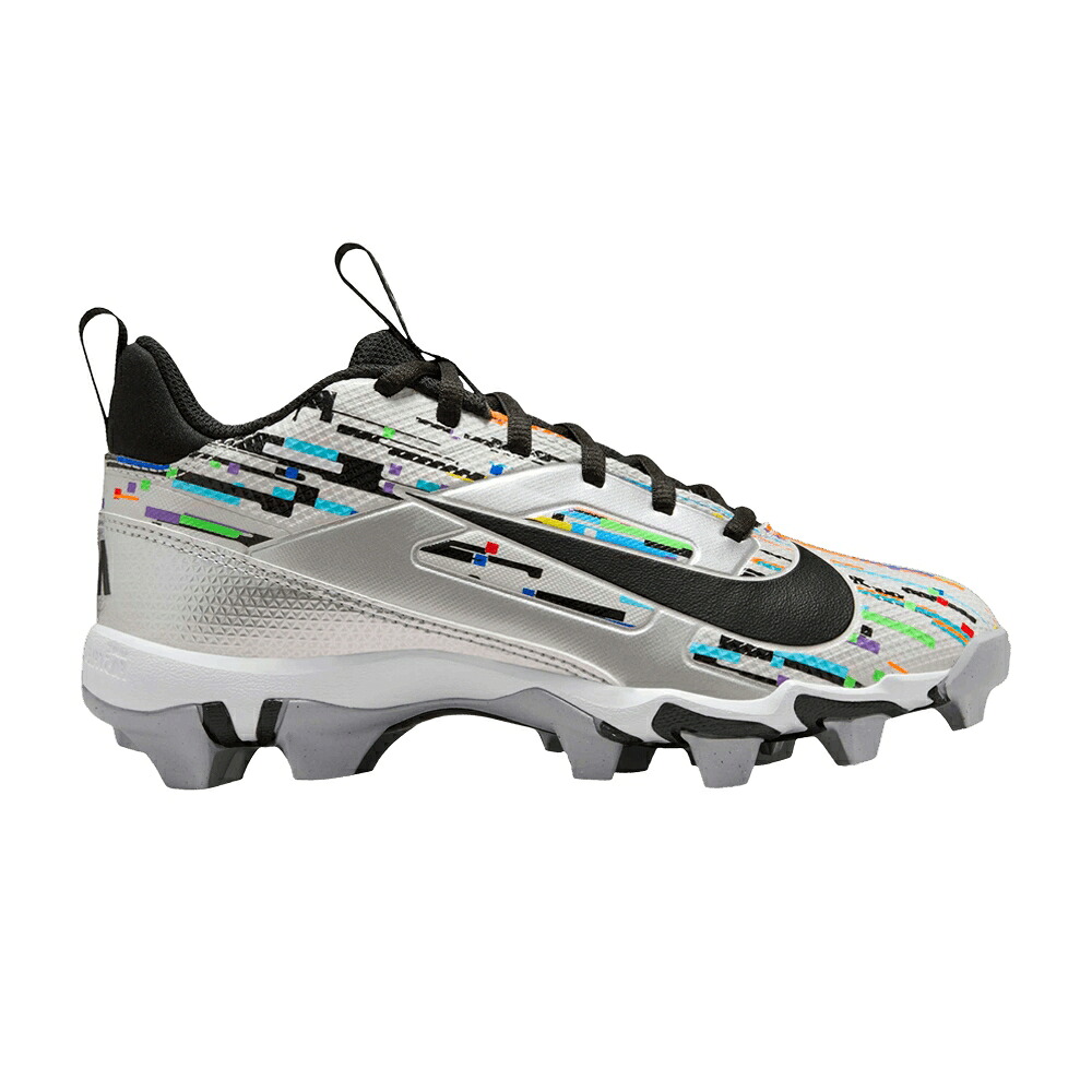 ナイキ バークリー アルファ シャーク 灰色 グレー 'NOISE' ジュニア キッズ NIKE SAQUON BARKLEY X ALPHA MENACE 4 SHARK GS / PHOTON DUST WOLF GREY METALLIC ベビー マタニティ スニーカー