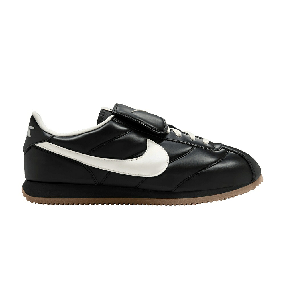 ナイキ コルテッツ レザー 黒色 ブラック 白色 ホワイト 茶色 ブラウン 'TIEMPO BLACK' スニーカー メンズ NIKE CORTEZ LEATHER SE PACK - / BLACK WHITE GUM BROWN