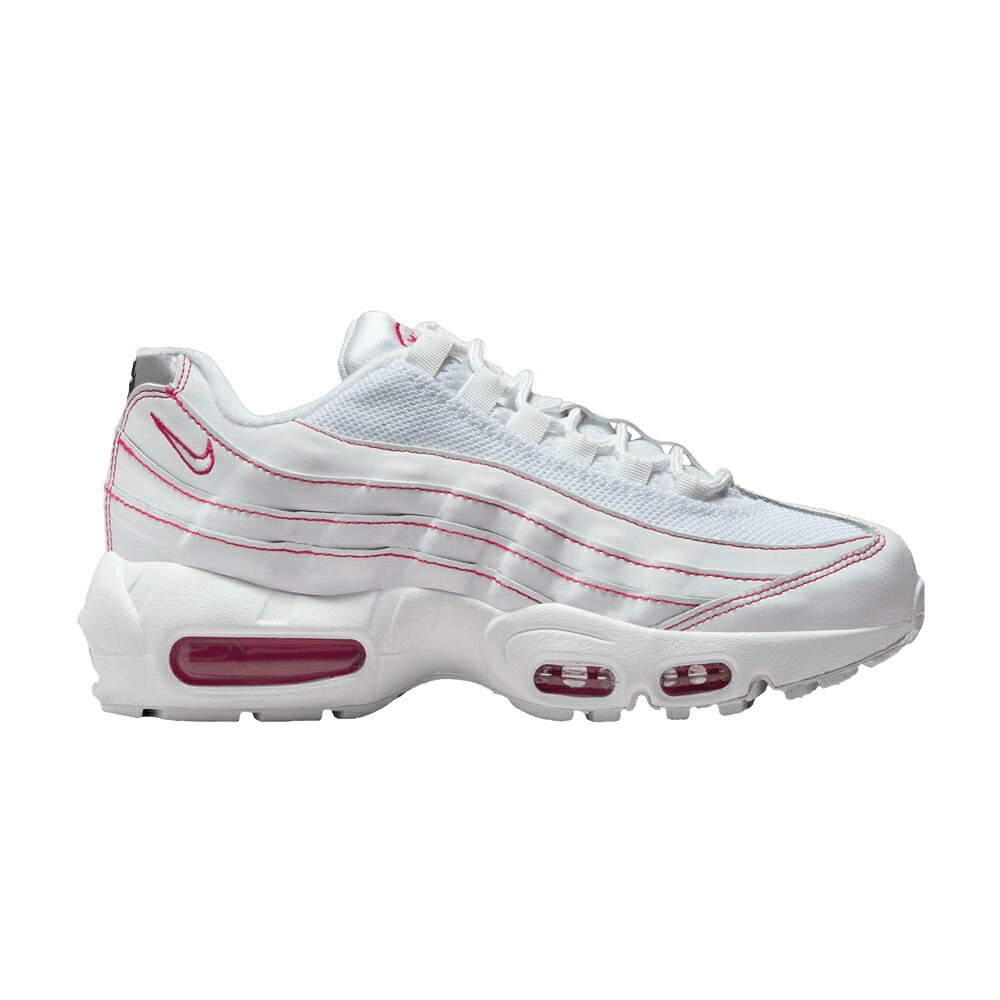 ナイキ マックス 白色 ホワイト 赤 レッド 灰色 グレー エアマックス 'CANDY CANE' ジュニア キッズ NIKE AIR MAX 95 RECRAFT GS / WHITE UNIVERSITY RED WOLF GREY ベビー マタニティ スニーカー