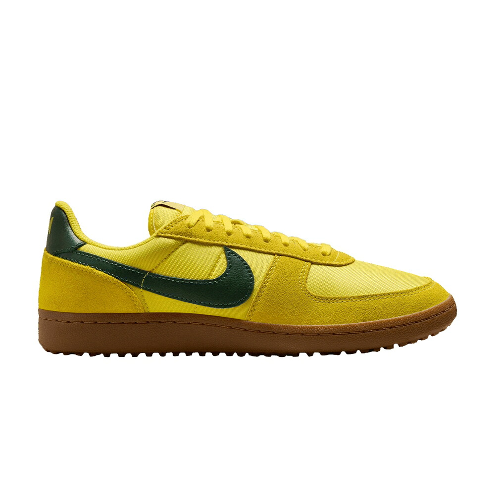 ナイキ 活動の領域 大将 黄味がかった 黄色 天然ゴム \u0027CHROME FIR\u0027 スニーカー メンズ NIKE FIELD GENERAL 82 YELLOW / CHROME YELLOW FIR RUBBER MEDIUM