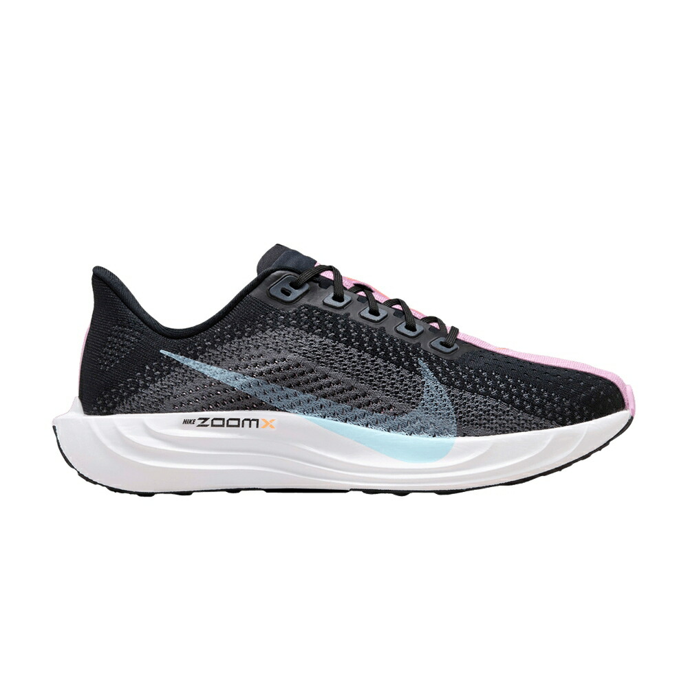 ナイキ ペガサス 黒色 ブラック 灰色 グレー ピンク BLACK BLUE スニーカー レディース NIKE WMNS PEGASUS PLUS GLACIER / BLACK DARK GREY BEYOND PINK