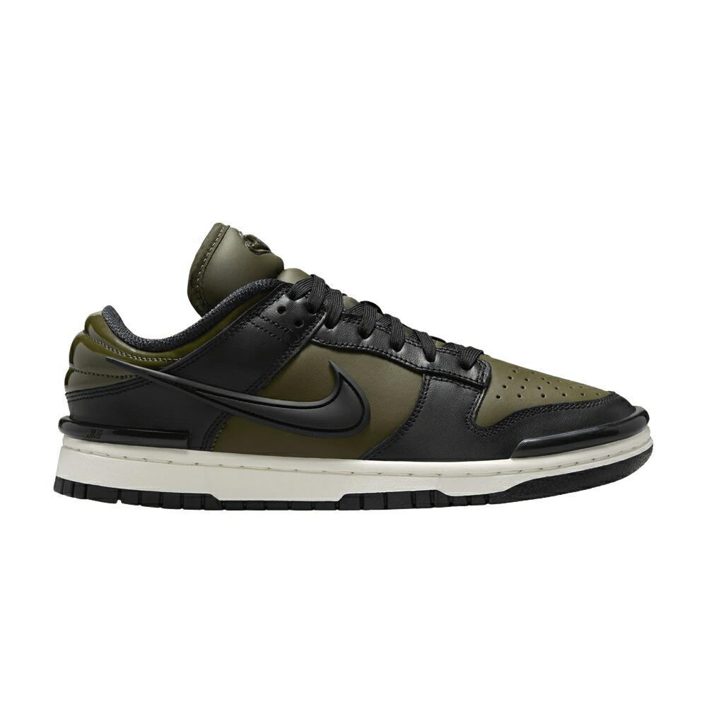 ナイキ ダンク カーキ アーミー 黒色 ブラック ダンクロー ARMY BLACK スニーカー レディース NIKE WMNS DUNK LOW TWIST KHAKI / ARMY KHAKI SAIL BLACK