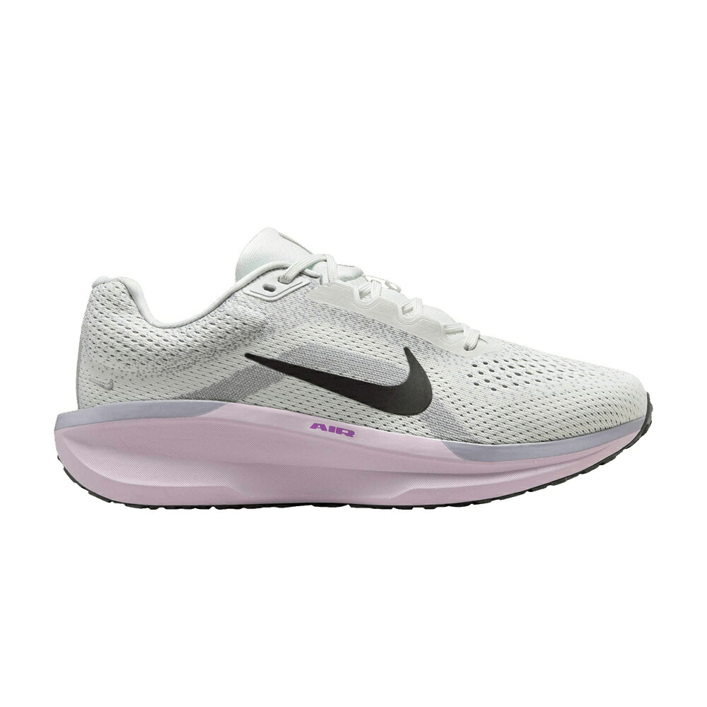 ナイキ 灰色 グレー 黒色 ブラック 白色 ホワイト シメント CEMENT BERRY スニーカー レディース NIKE WMNS AIR WINFLO 11 GREY BLACK BOLD / WHITE BLACK CEMENT GREY BOLD