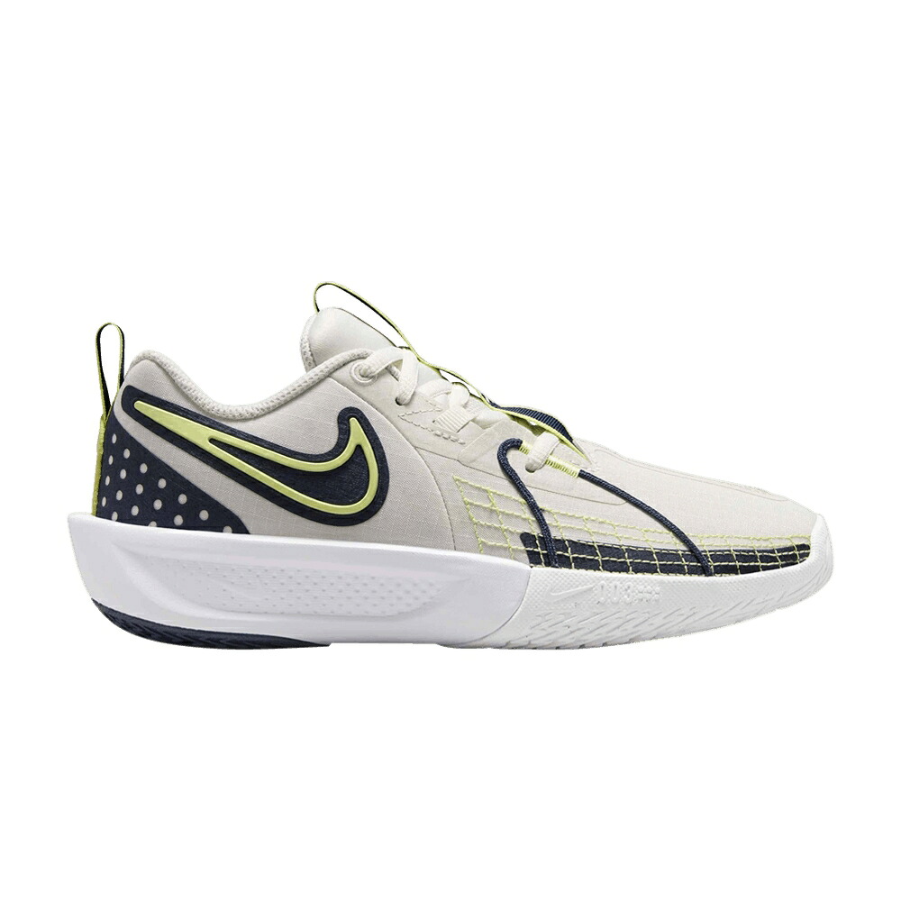ナイキ 白色 ホワイト 'PHANTOM TWIST' ジュニア キッズ NIKE GT CUT 3 GS LIGHT LEMON / PHANTOM OBSIDIAN WHITE LIGHT ベビー マタニティ スニーカー|スニケス