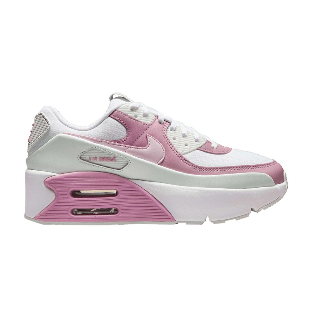 ナイキ マックス 白色 ホワイト エアマックス 'PINK FOAM' スニーカー レディース NIKE WMNS AIR MAX 90 LV9 / WHITE SUMMIT WHITE ELEMENTAL｜スニケス