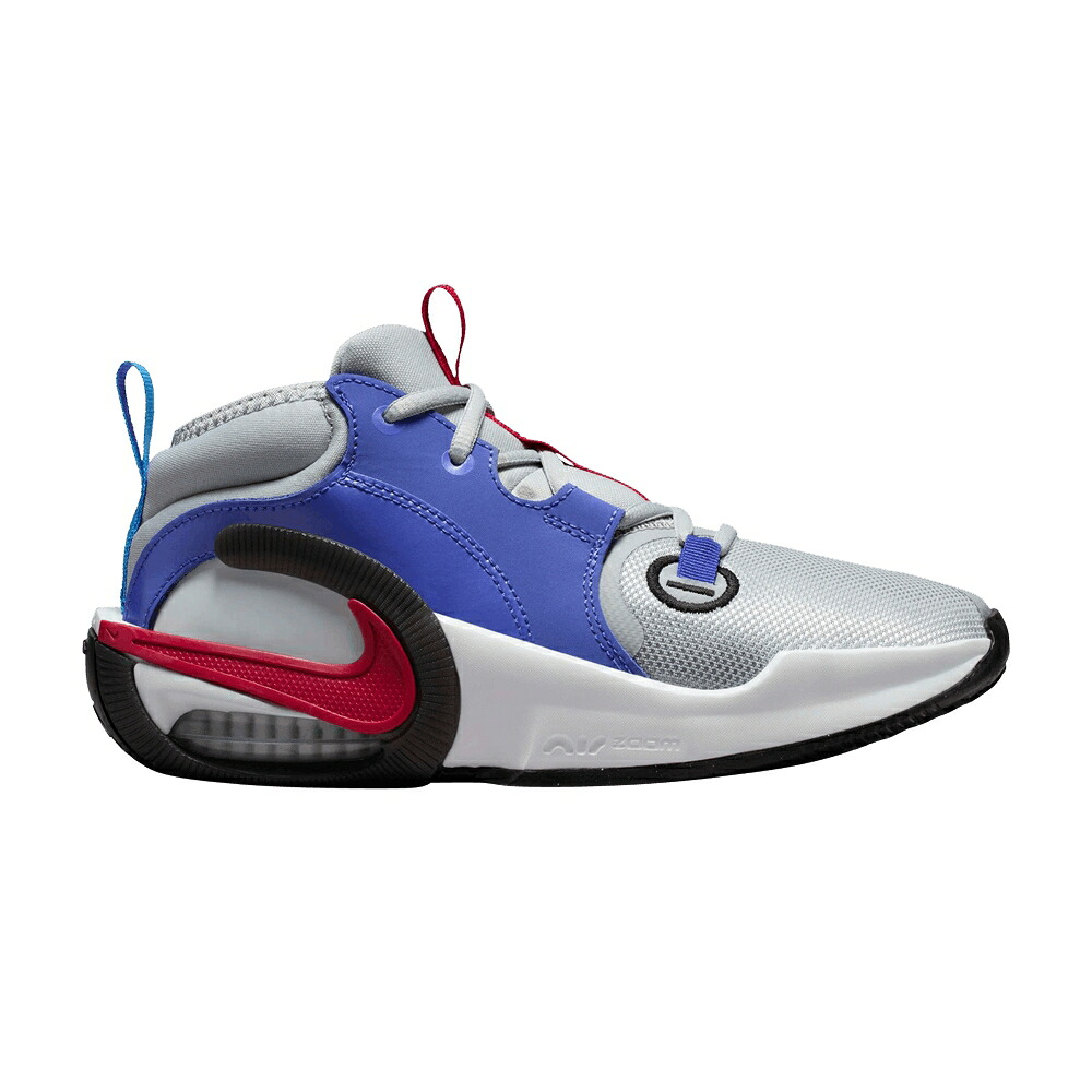 ナイキ ズーム 灰色 グレー 黒色 ブラック 青色 ブルー 'WOLF BLUE' ジュニア キッズ NIKE AIR ZOOM CROSSOVER 2 GS GREY UNIVERSITY / WOLF GREY BLACK UNIVERSITY BLUE ベビー マタニティ スニーカー|スニケス