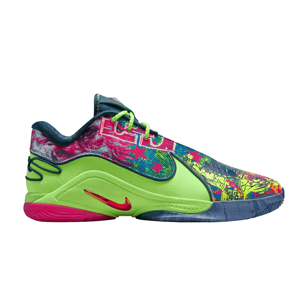 ナイキ レブロン 緑 グリーン 'BRYCE'S WORLD' スニーカー メンズ NIKE LEBRON 22 EP / BLUSTERY FIREBERRY GHOST GREEN