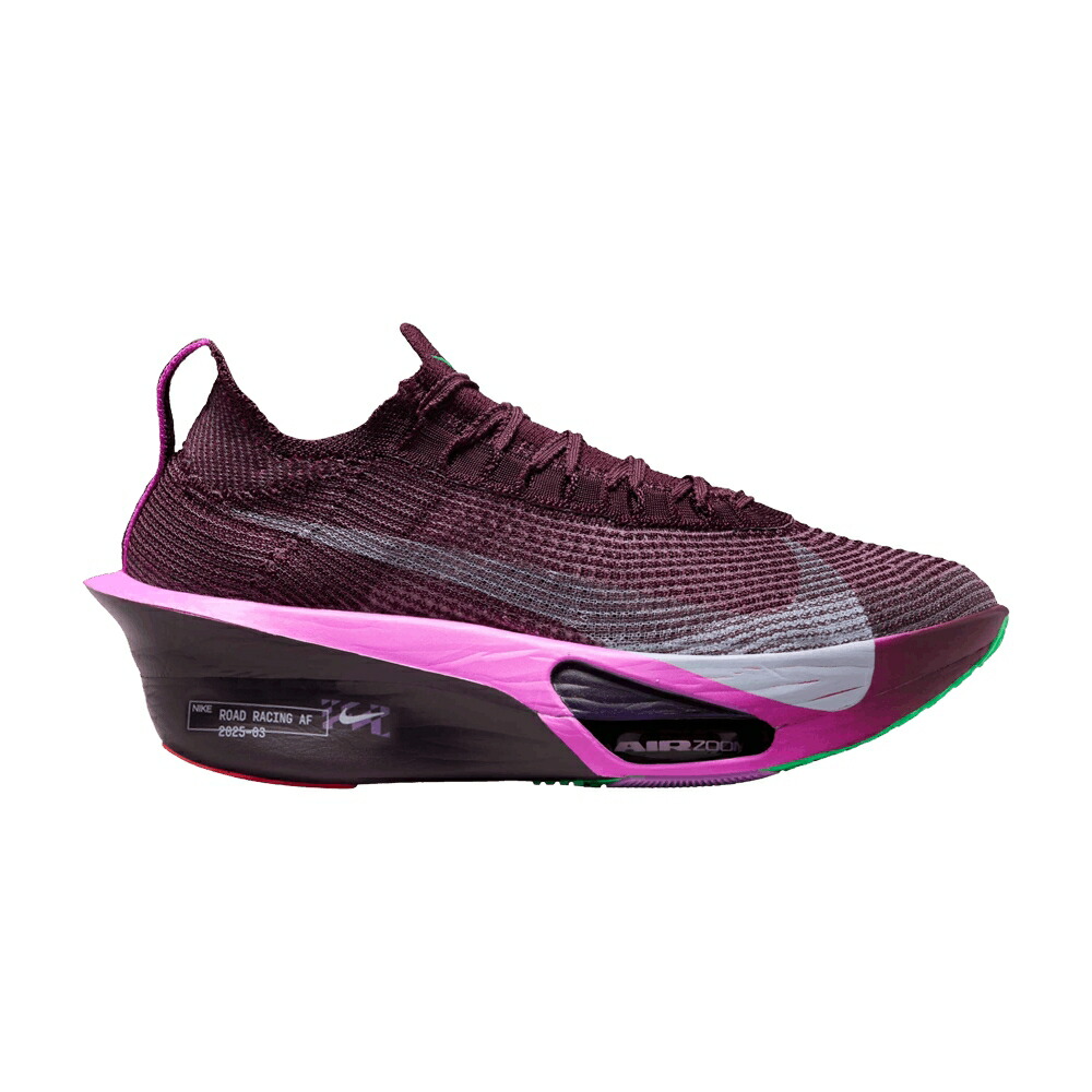 ナイキ 望遠レンズ ぶどう酒色 バーガンディー 紫 パープル NEXT% \u0027FUCHSIA DREAM\u0027 スニーカー レディース NIKE FAITH KIPYEGON X WMNS AIR ZOOM ALPHAFLY 3 / BURGUNDY CRUSH OXYGEN PURPLE