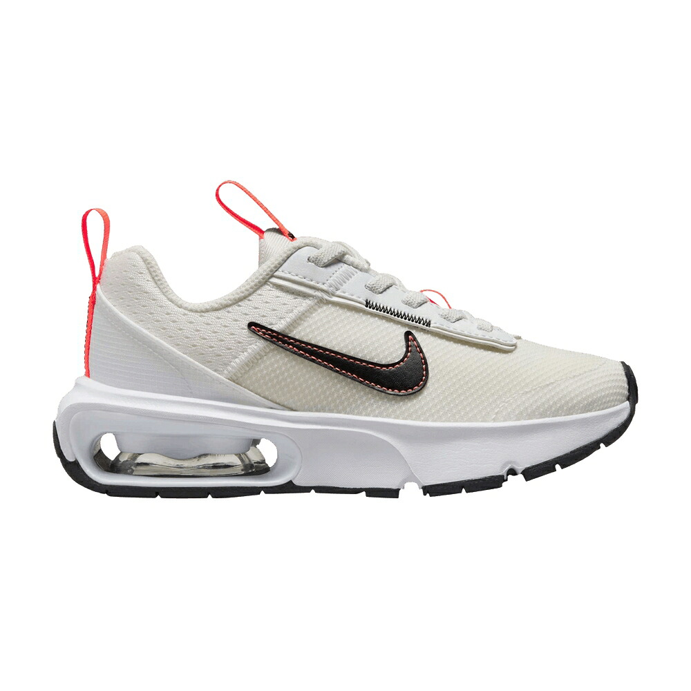 ナイキ マックス ライト 白色 ホワイト 橙 オレンジ エアマックス 'SUMMIT ORANGE' ジュニア キッズ NIKE AIR MAX INTERLOCK LITE PS WHITE HYPER / SUMMIT WHITE HYPER ORANGE WHITE ベビー マタニティ スニーカー|スニケス