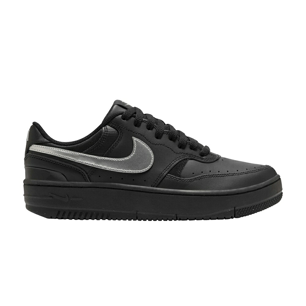 ナイキ 黒いこと 黒いこと しろがね色 しろがね色 \u0027BLACK SILVER\u0027 スニーカー レディース NIKE WMNS GAMMA FORCE METALLIC / BLACK METALLIC SILVER