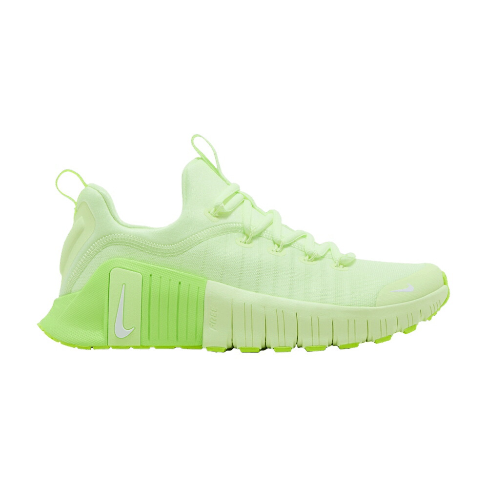 ナイキ フリー 白色 ホワイト VOLT スニーカー レディース NIKE WMNS FREE METCON 6 / BARELY VOLT VOLT VOLT GLOW WHITE