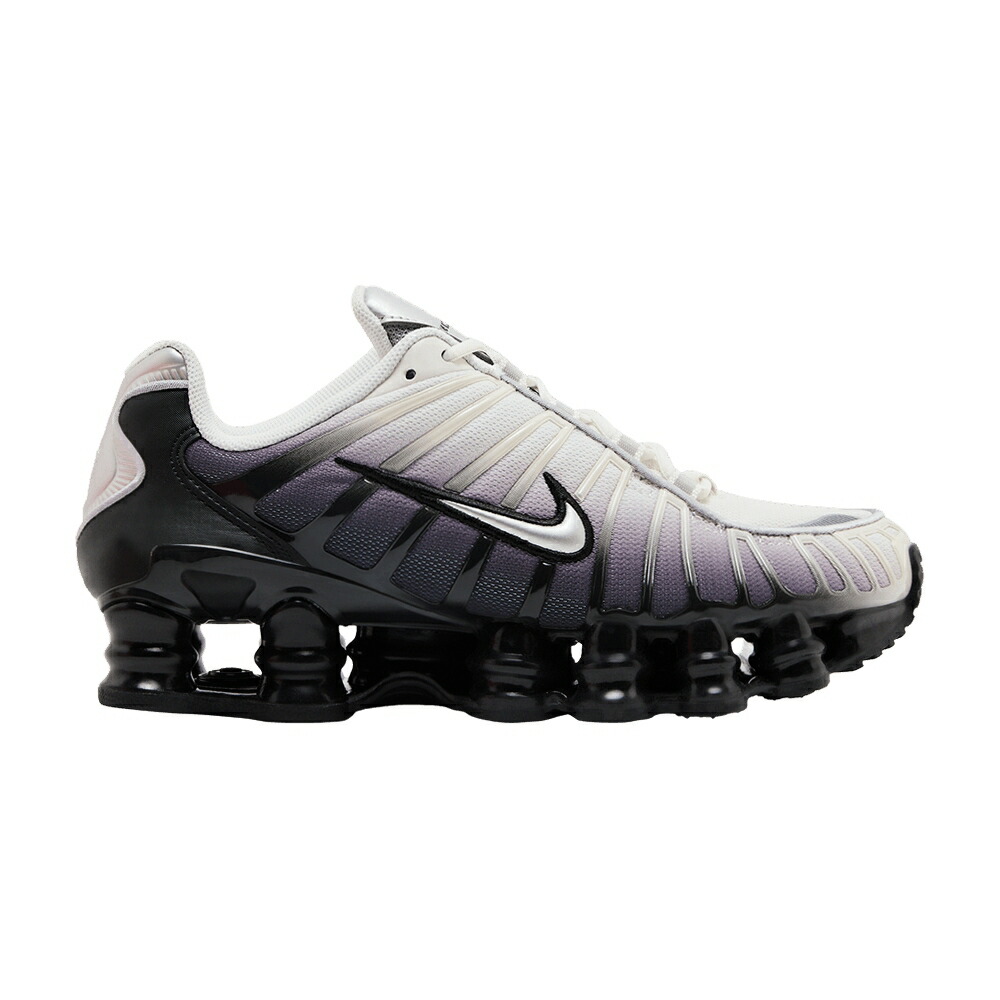 ナイキ ショックス 銀色 シルバー OFF PHANTOM スニーカー レディース NIKE WMNS SHOX TL NOIR / OFF NOIR PHANTOM METALLIC SILVER