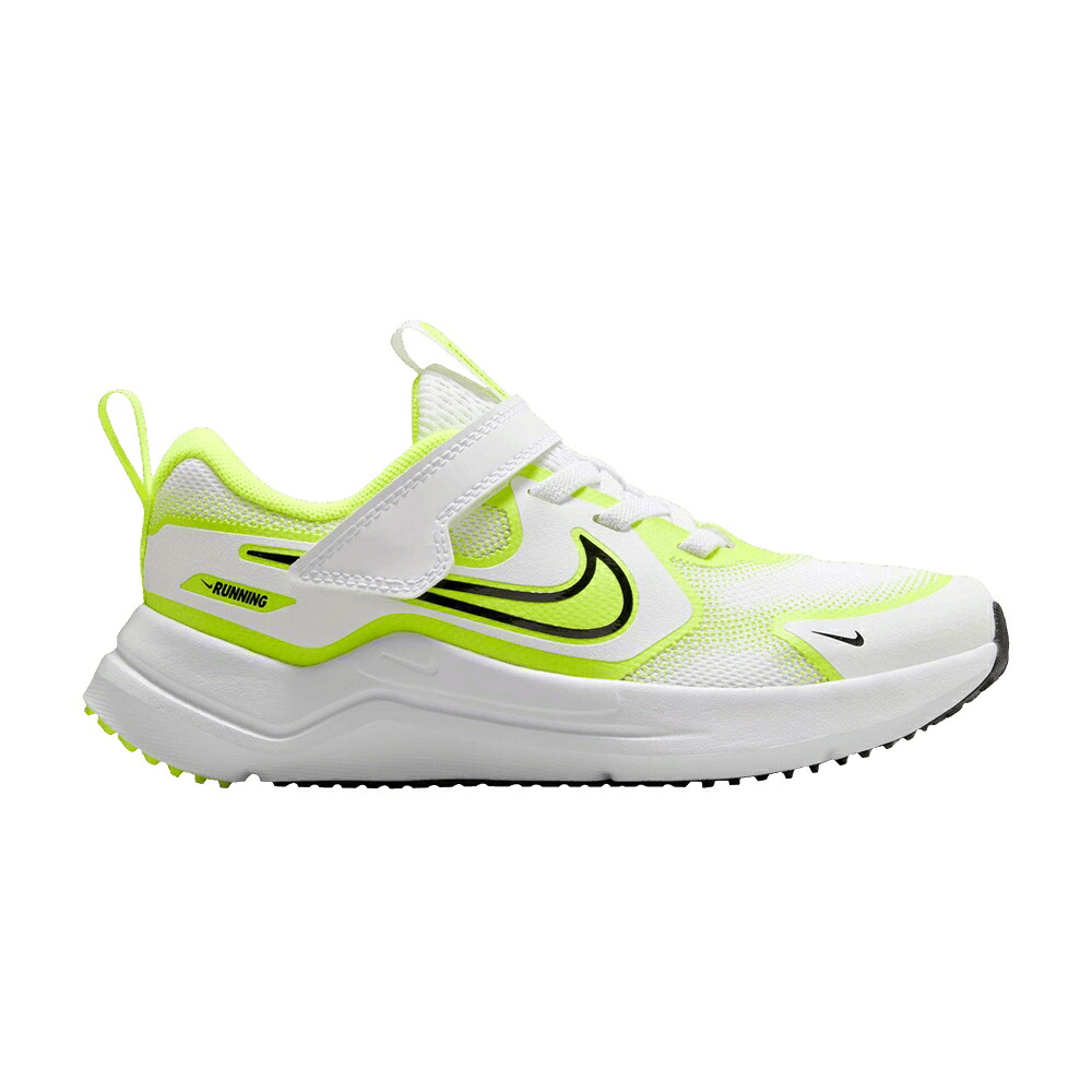 ナイキ 白いこと 白いこと 黒いこと 黒いこと \u0027WHITE BLACK\u0027 お坊っちゃん キッズ NIKE COSMIC RUNNER なおなお書き VOLT / WHITE VOLT BLACK もの言う花 マタニティ スニーカー