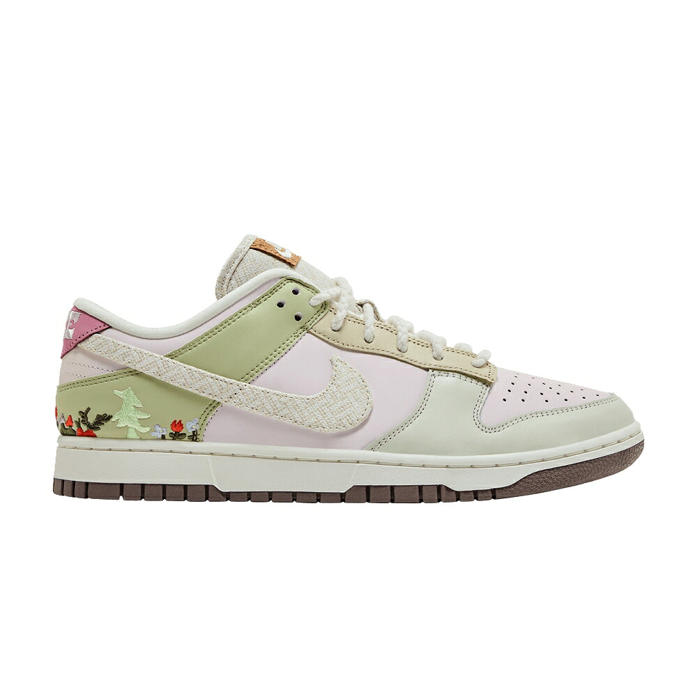 ナイキ ダンク パール サクラ色 白いこと 白いこと オリーブ 雰囲気 ダンクロー \u0027MUSHROOM\u0027 スニーカー レディース NIKE WMNS DUNK LOW LX / PEARL PINK WHITE OLIVE AURA