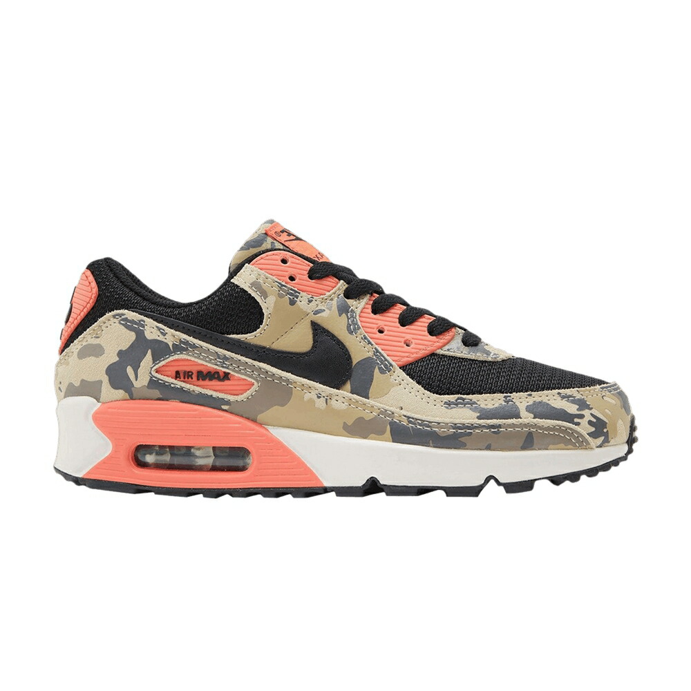 ナイキ マックス プレミアム マジック カーキ 黒色 ブラック エアマックス CAMO EMBER スニーカー メンズ NIKE AIR MAX 90 PREMIUM PACK - MAGIC / LIGHT KHAKI BLACK MAGIC EMBER