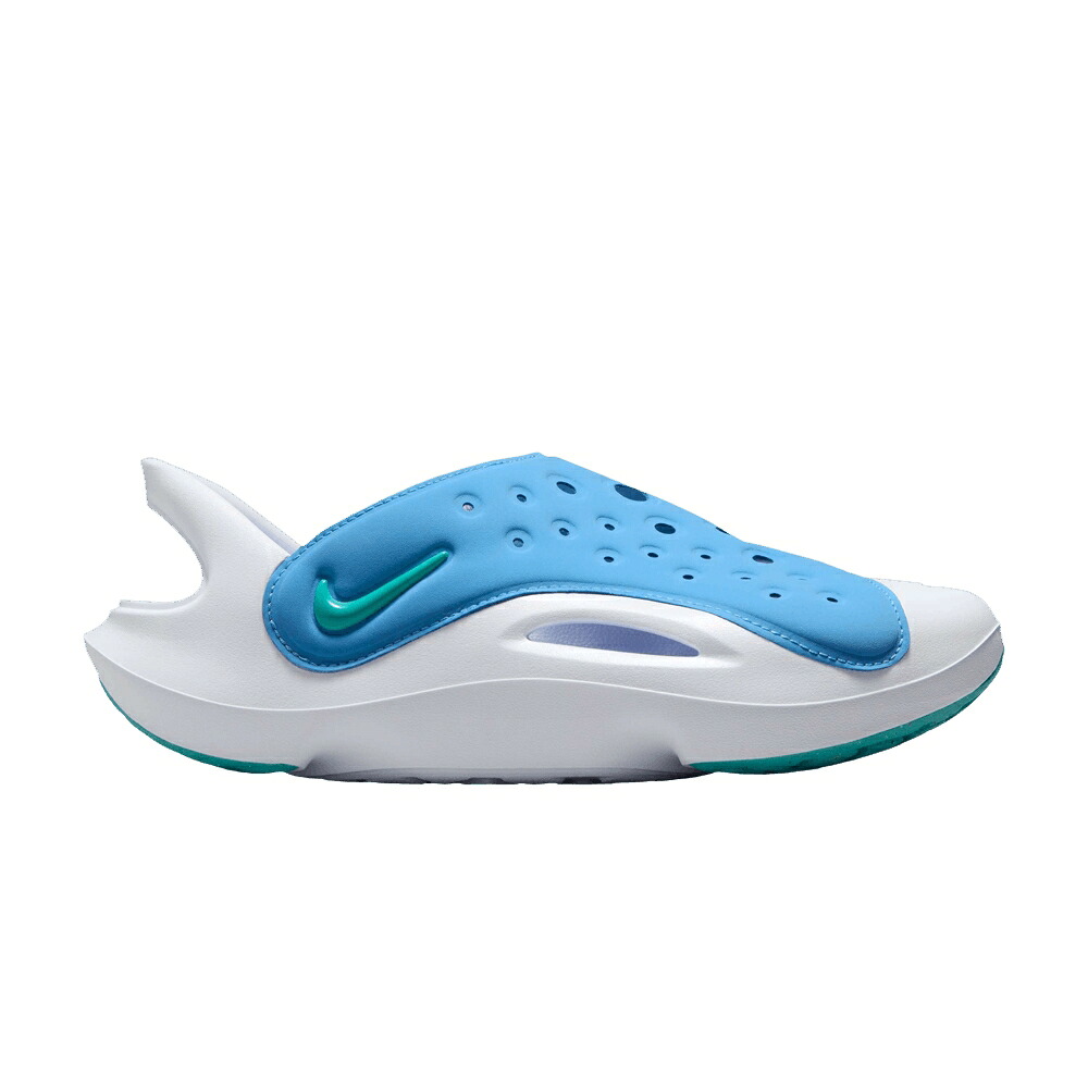 ナイキ アクア スウッシュ スウォッシュ 青味 青み 白いこと 白いこと \u0027BLUE CACTUS\u0027 御坊っちゃん キッズ NIKE AQUA SWOOSH SANDAL GS BEYOND DUSTY / BLUE BEYOND WHITE DUSTY CACTUS もの言う花 マタニティ スニーカー
