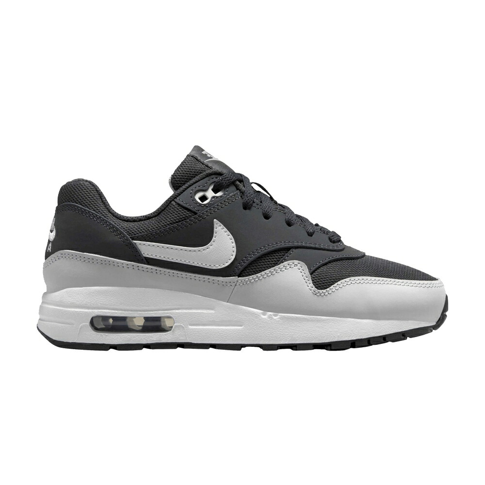 ナイキ マックス 白色 ホワイト 黒色 ブラック 灰色 グレー エアマックス 'OFF WHITE' ジュニア キッズ NIKE AIR MAX 1 GS NOIR / OFF NOIR WHITE BLACK VAST GREY ベビー マタニティ スニーカー