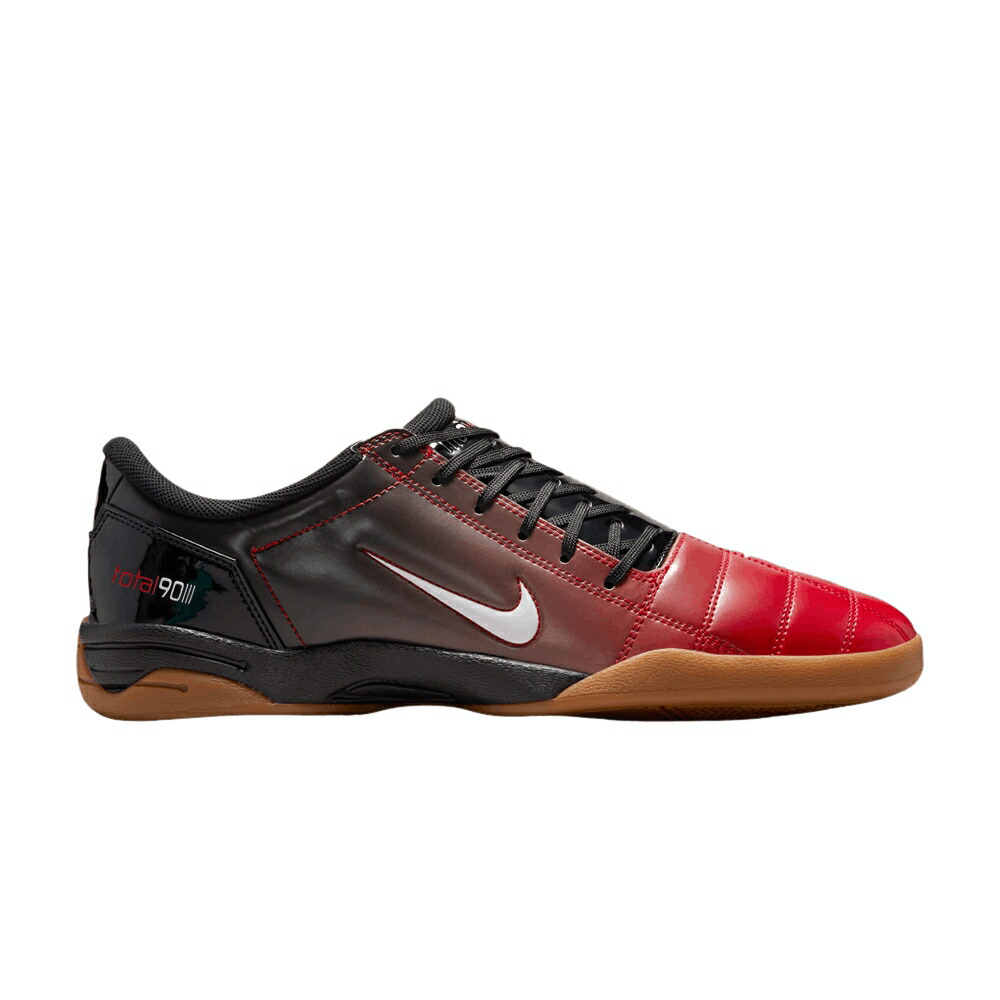 ナイキ 黒色 ブラック 赤 レッド 'BRED' スニーカー メンズ NIKE TOTAL 90 3 SP / BLACK UNIVERSITY RED GUM MEDIUM
