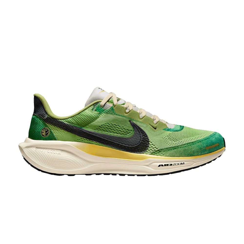 ナイキ ズーム ペガサス 緑 グリーン ズームペガサス 'INTERNATIONAL PACK' スニーカー メンズ NIKE AIR ZOOM PEGASUS 41 RUNNING / MULTI COLOR VIVID GREEN DARK｜スニケス