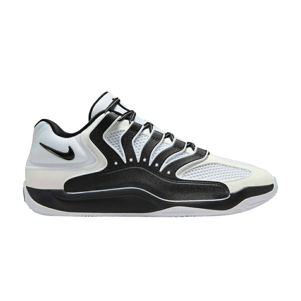 ナイキ 白色 ホワイト 黒色 ブラック WHITE BLACK スニーカー メンズ NIKE KD 18 TB / WHITE BLACK