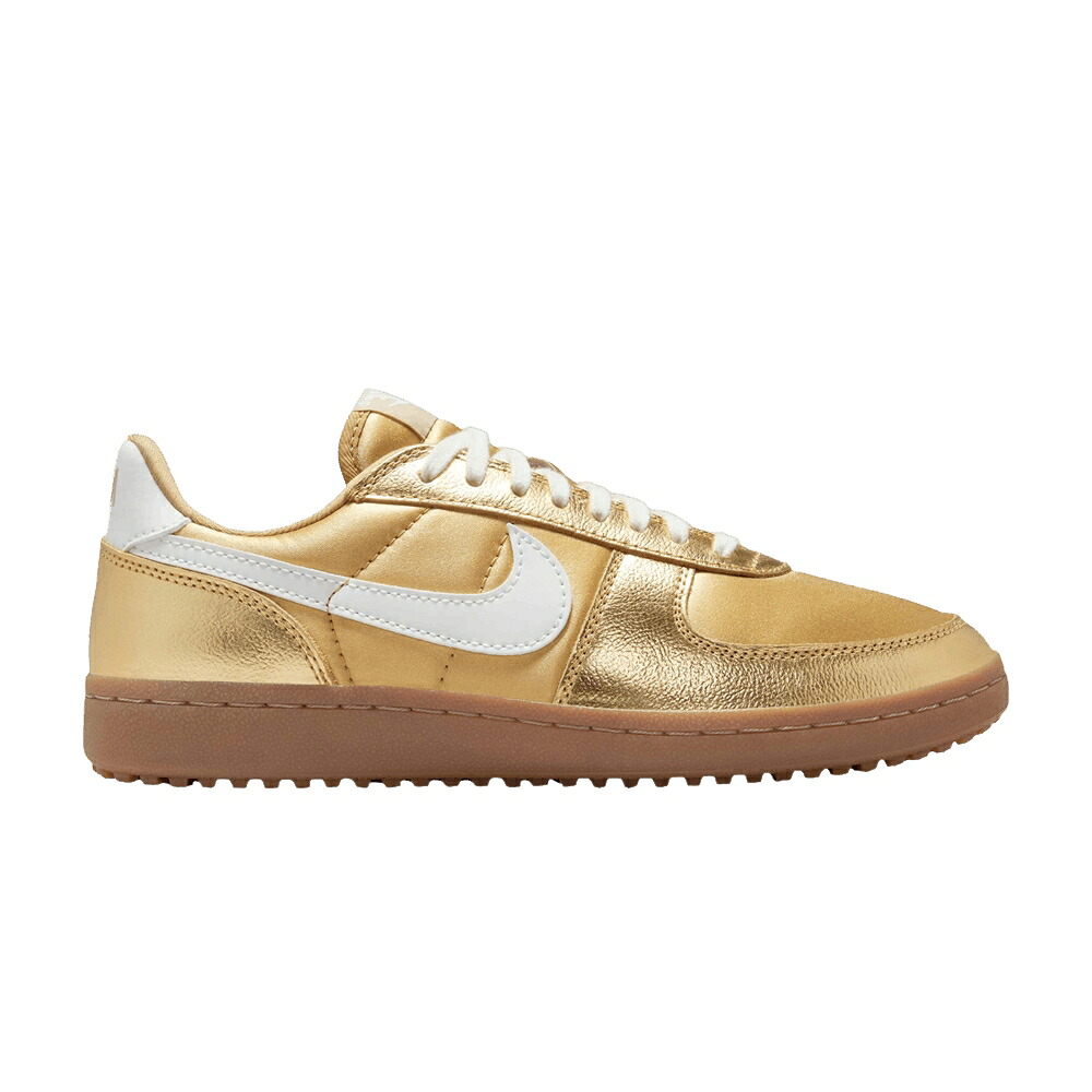 ナイキ 活動の領域 将星 ゴールド 赤銅色 赤銅色 \u0027METALLIC GOLD\u0027 スニーカー レディース NIKE WMNS FIELD GENERAL 82 / METALLIC GOLD GUM DARK BROWN