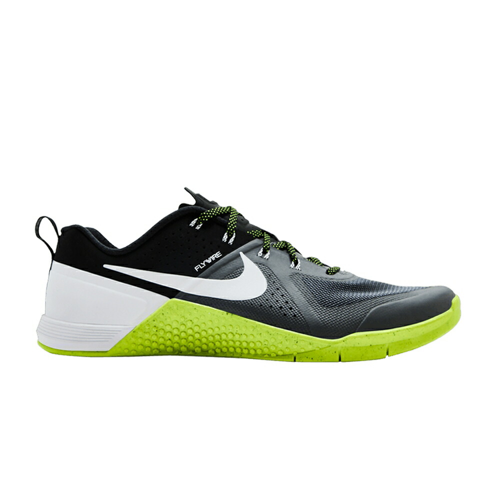 ナイキ 灰色 グレー 黒色 ブラック 白色 ホワイト DARK VOLT スニーカー メンズ NIKE METCON 1 OG GREY 2025 / DARK GREY VOLT BLACK WHITE