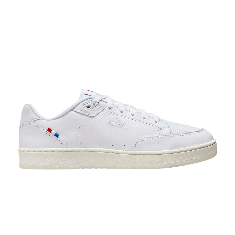 ナイキ 白色 ホワイト 'WHITE COBALT' スニーカー メンズ NIKE GRANDSTAND 2 PINNACLE HYPER / WHITE SAIL HYPER COBALT WHITE｜スニケス