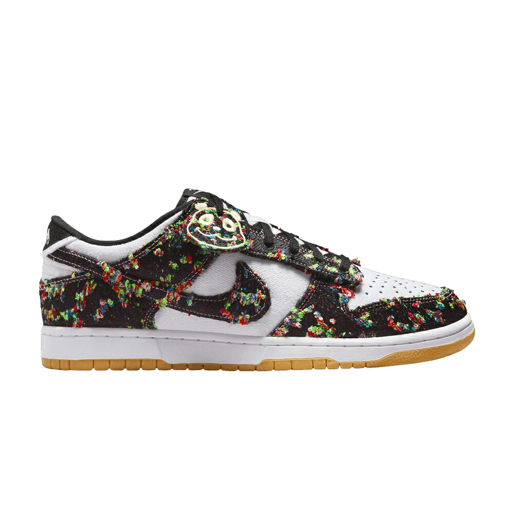 ナイキ ダンク 白色 ホワイト 黒色 ブラック 黄色 イエロー ダンクロー 'PANDAMONIUM MULTICOLOR' スニーカー メンズ NIKE DUNK LOW 'PANDA-MONIUM PACK - WHITE BLACK MULTI-COLOR' / WHITE GUM YELLOW BLACK