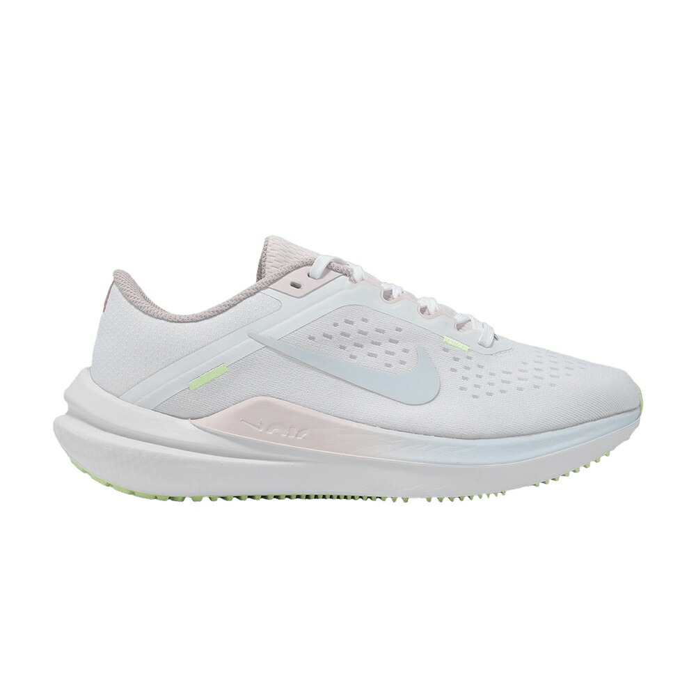 ナイキ 白色 ホワイト 灰色 グレー WHITE GREY スニーカー レディース NIKE WMNS AIR WINFLO 10 FOOTBALL / WHITE FOOTBALL GREY WHITE