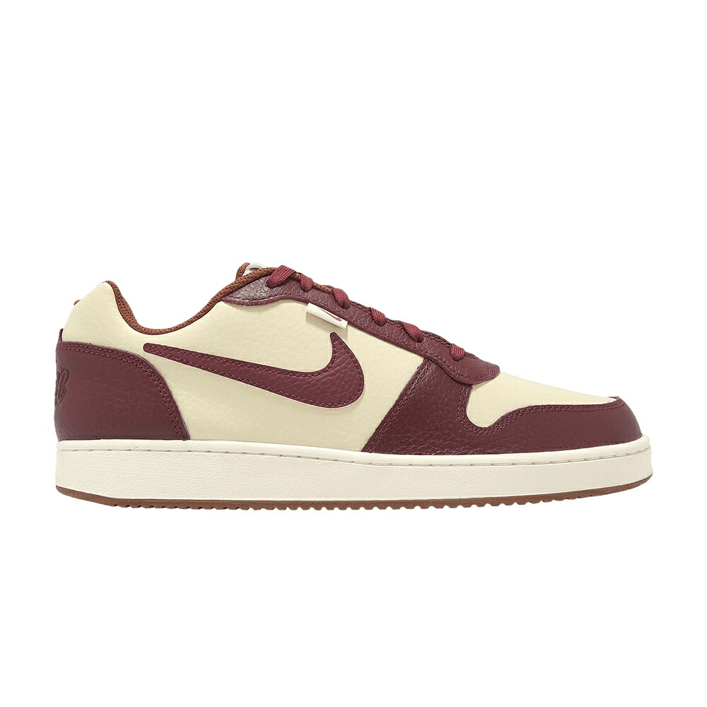 ナイキ プレミアム チーム カーキ 赤 レッド 'DARK RED' スニーカー メンズ NIKE EBERNON LOW PREMIUM TEAM / LIGHT KHAKI DARK TEAM RED SAIL｜スニケス