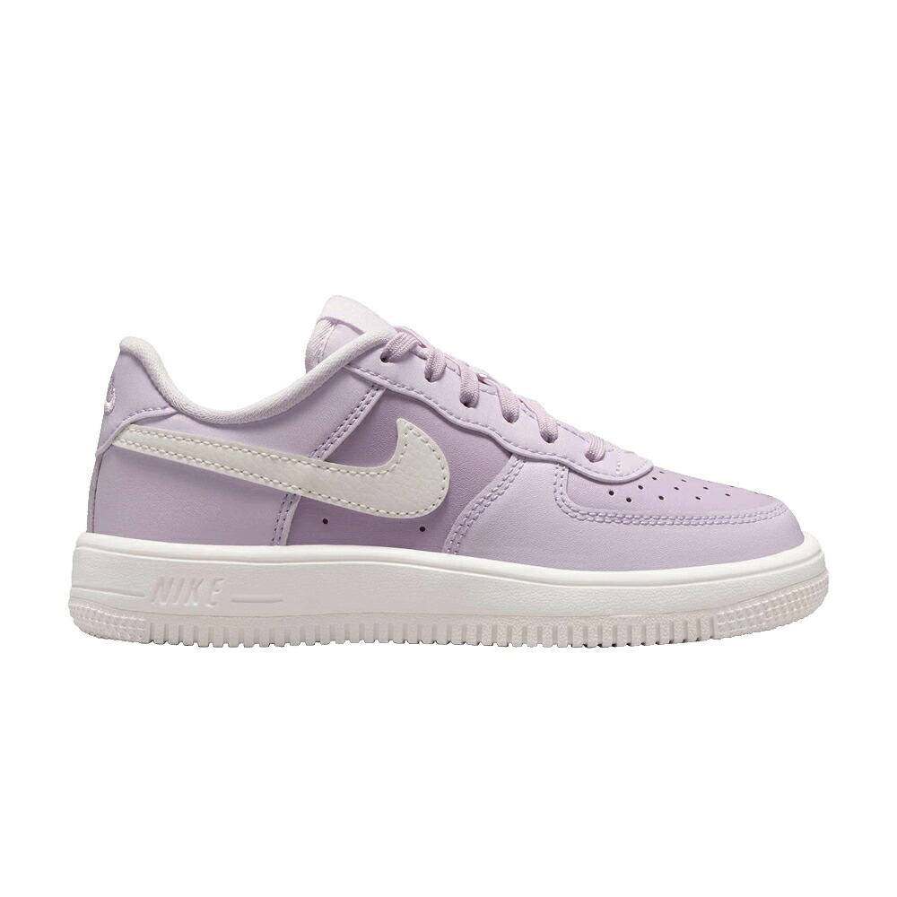 ナイキ 紫 バイオレット 'ICED LILAC' ジュニア キッズ NIKE FORCE 1 LOW PS / LIGHT VIOLET ICED LILAC SAIL ベビー マタニティ スニーカー