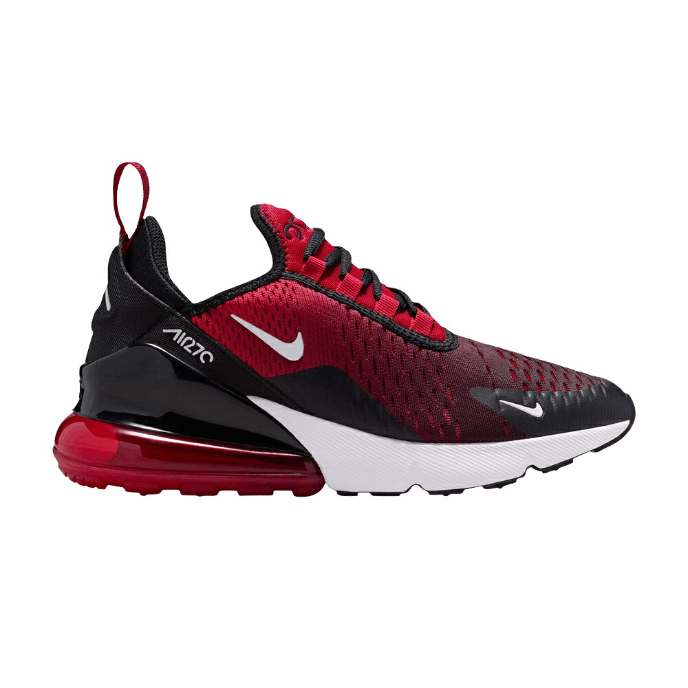 ナイキ マックス 赤 レッド 黒色 ブラック 白色 ホワイト エアマックス 'GYM RED' ジュニア キッズ NIKE AIR MAX 270 GS / GYM RED BLACK WHITE ベビー マタニティ スニーカー