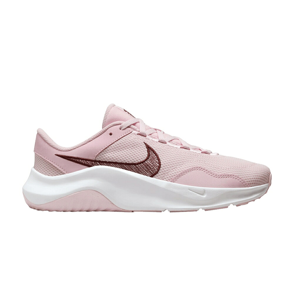 ナイキ 先祖伝承 野球クラブ サクラ色 赤 赤いこと \u0027PINK RED\u0027 スニーカー レディース NIKE WMNS LEGEND ESSENTIAL 3 NEXT NATURE FOAM DARK TEAM / PINK FOAM DARK TEAM RED
