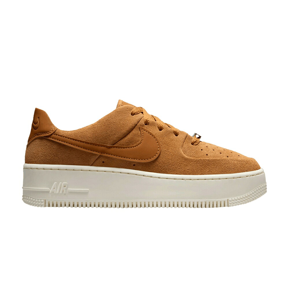 ナイキ 象牙色 空軍 \u0027DESERT OCHRE\u0027 スニーカー レディース NIKE WMNS AIR FORCE 1 SAGE LOW / DESERT OCHRE PALE IVORY DESERT