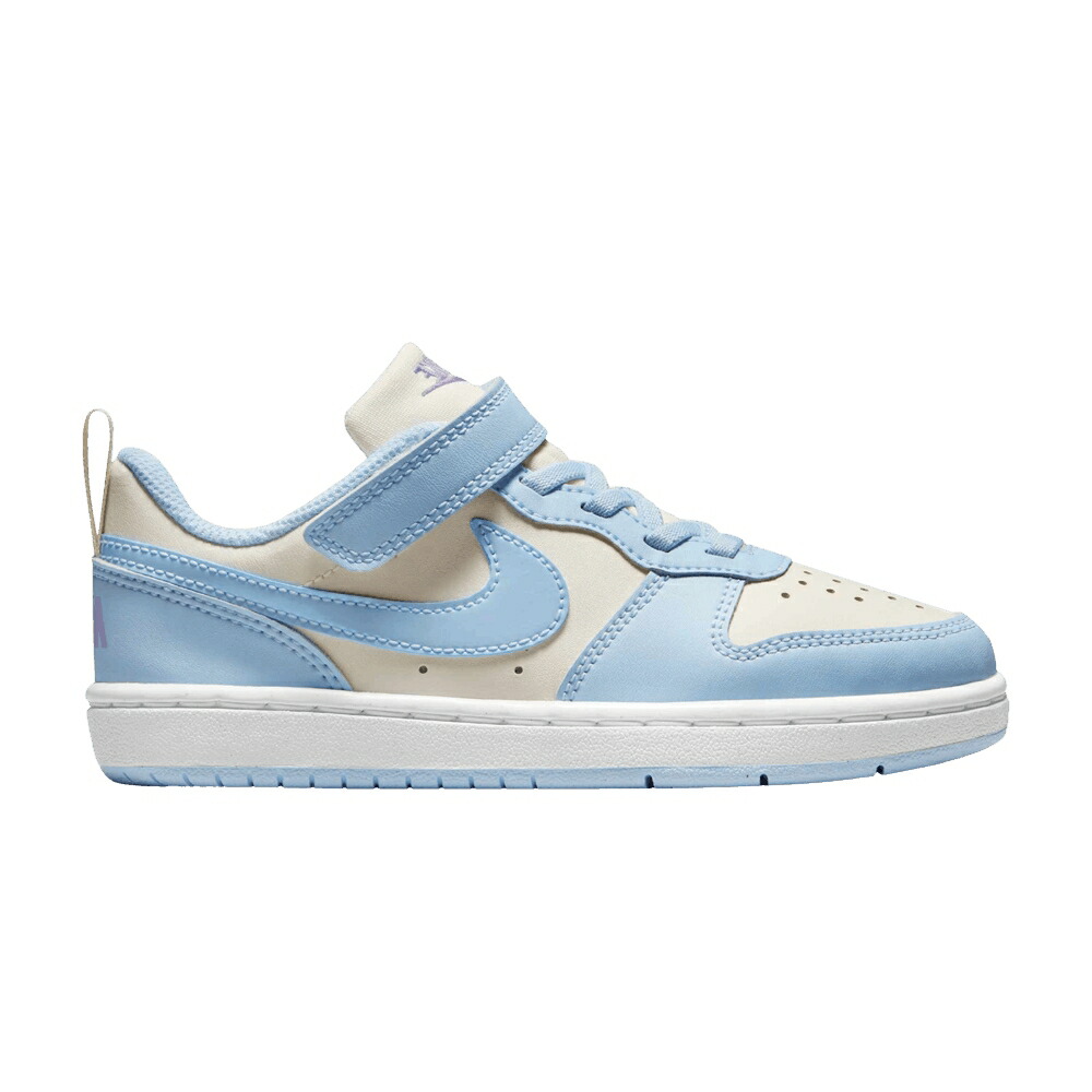 ナイキ 厚地の外套 パール 白いこと 白いこと コートバーロウ \u0027SOFT BLUE\u0027 御坊っちゃん キッズ NIKE COURT BOROUGH LOW RECRAFT なおなお書き PEARL CELESTINE / SOFT PEARL HYDRANGEAS WHITE もの言う花 マタニティ スニーカー スニーカー-キッズ・ベビー・マタニティ