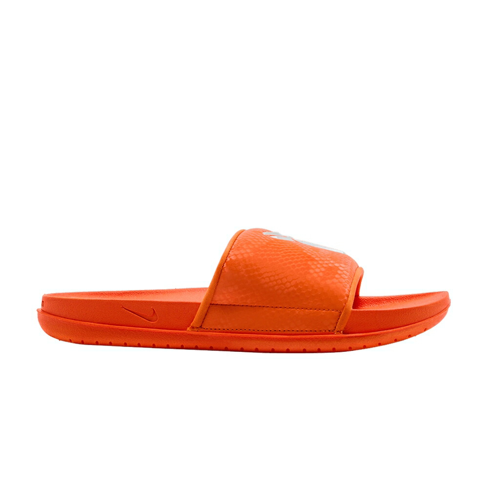 ナイキ コービー ブライアント サンダル 橙 オレンジ色 しろがね色 しろがね色 \u0027SAFETY ORANGE\u0027 スニーカー メンズ NIKE KOBE BRYANT X OFFCOURT SLIDE / SAFETY ORANGE METALLIC SILVER