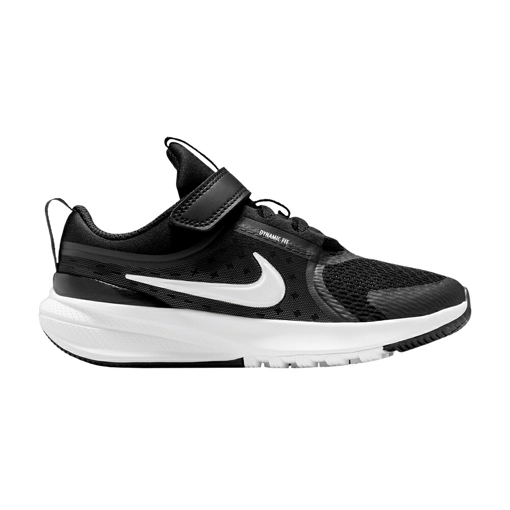 ナイキ 黒色 ブラック 白色 ホワイト 'BLACK WHITE' ジュニア キッズ NIKE STAR RUNNER 5 PS / BLACK WHITE SUMMIT WHITE WHITE ベビー マタニティ スニーカー｜スニケス