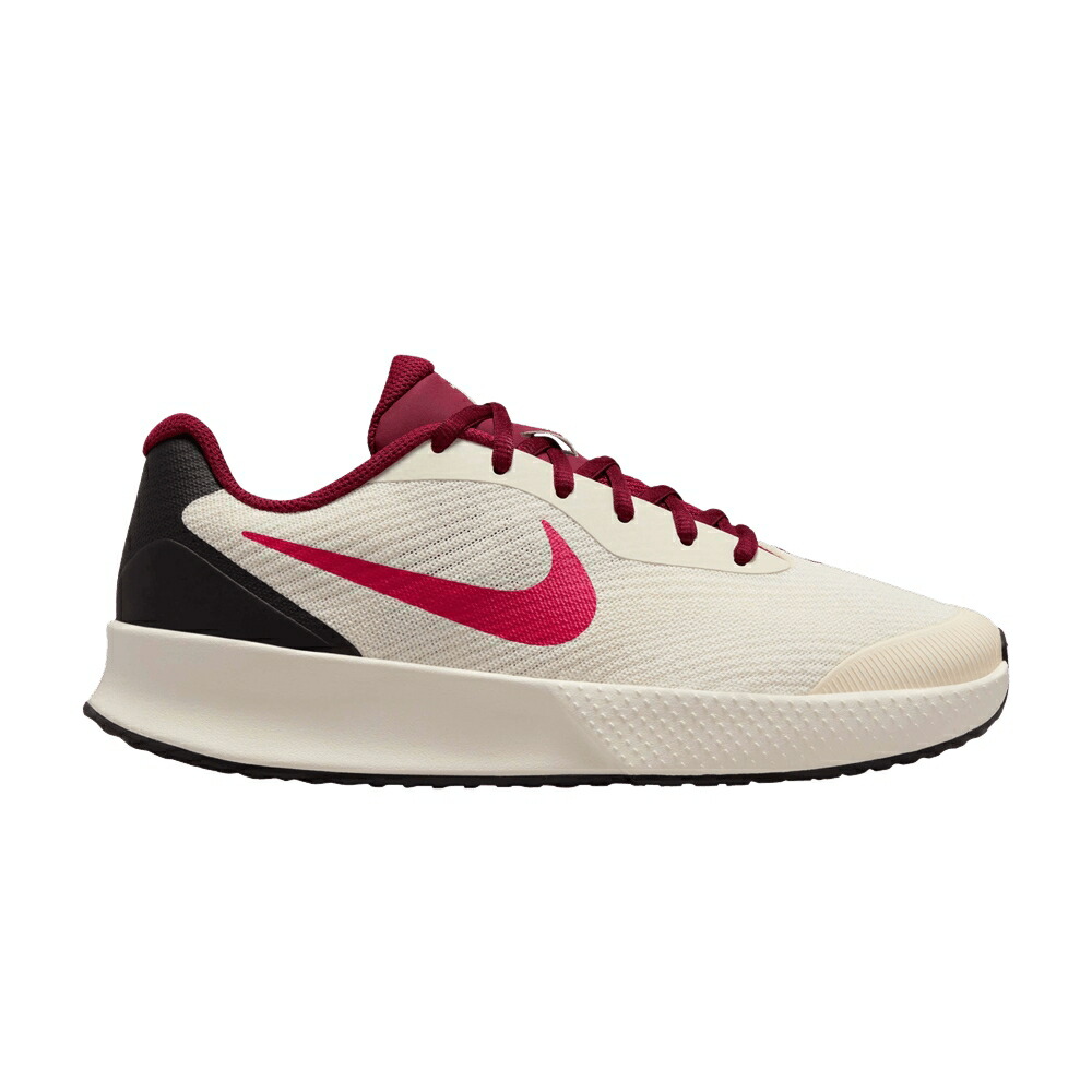 ナイキ コート ライト 赤 レッド ラッシュ アイボリー チーム TEAM PINK スニーカー レディース NIKE WMNS NIKECOURT VAPOR LITE 3 HC RED RUSH / PALE IVORY SAIL TEAM RED RUSH