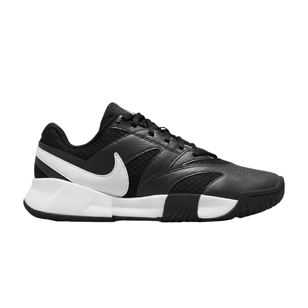 ナイキ コート ライト 黒色 ブラック 白色 ホワイト BLACK WHITE スニーカー レディース NIKE WMNS NIKECOURT LITE 4 CLAY ANTHRACITE / BLACK ANTHRACITE WHITE