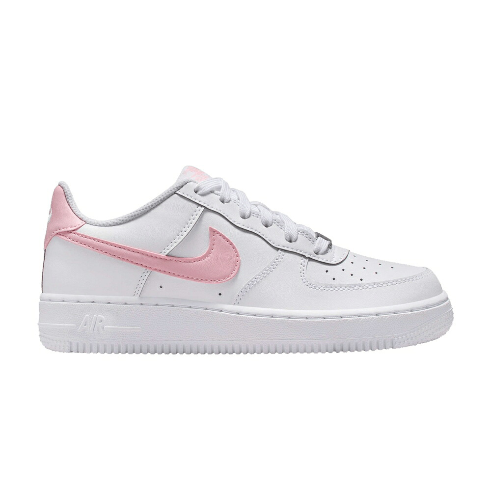 ナイキ 白色 ホワイト ピンク エアフォース 'WHITE PINK' ジュニア キッズ NIKE AIR FORCE 1 GS MEDIUM SOFT / WHITE WHITE MEDIUM SOFT PINK ベビー マタニティ スニーカー 35,100円