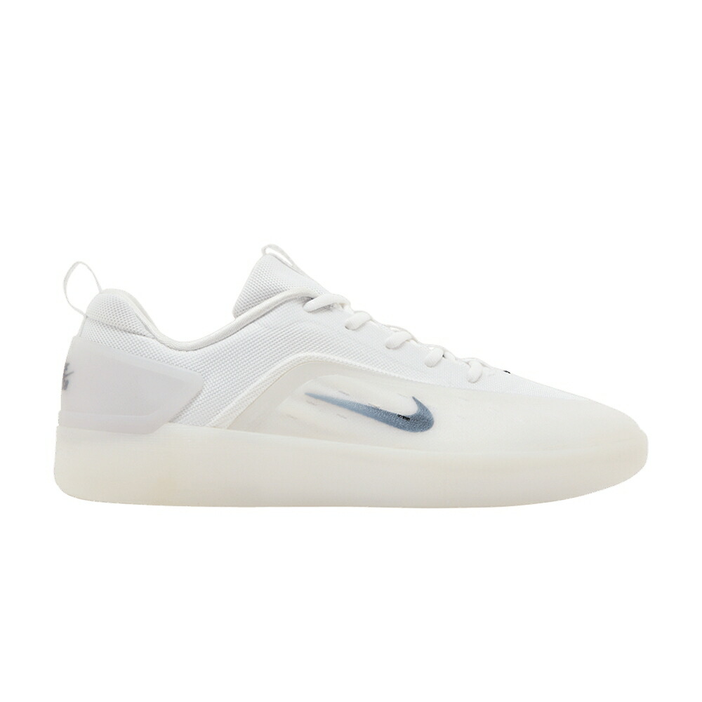 ナイキ ズーム エスビー 白色 ホワイト 黒色 ブラック WHITE BLACK スニーカー メンズ NIKE ZOOM NYJAH 4 SB / WHITE BLACK