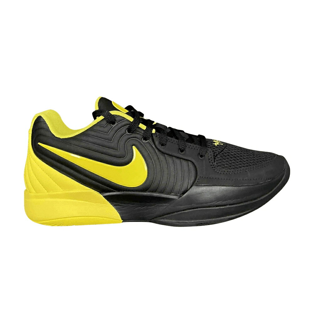 ナイキ 黒色 ブラック 黄色 イエロー ストライク 'OREGON AWAY' スニーカー メンズ NIKE JA 2 PE / BLACK YELLOW STRIKE