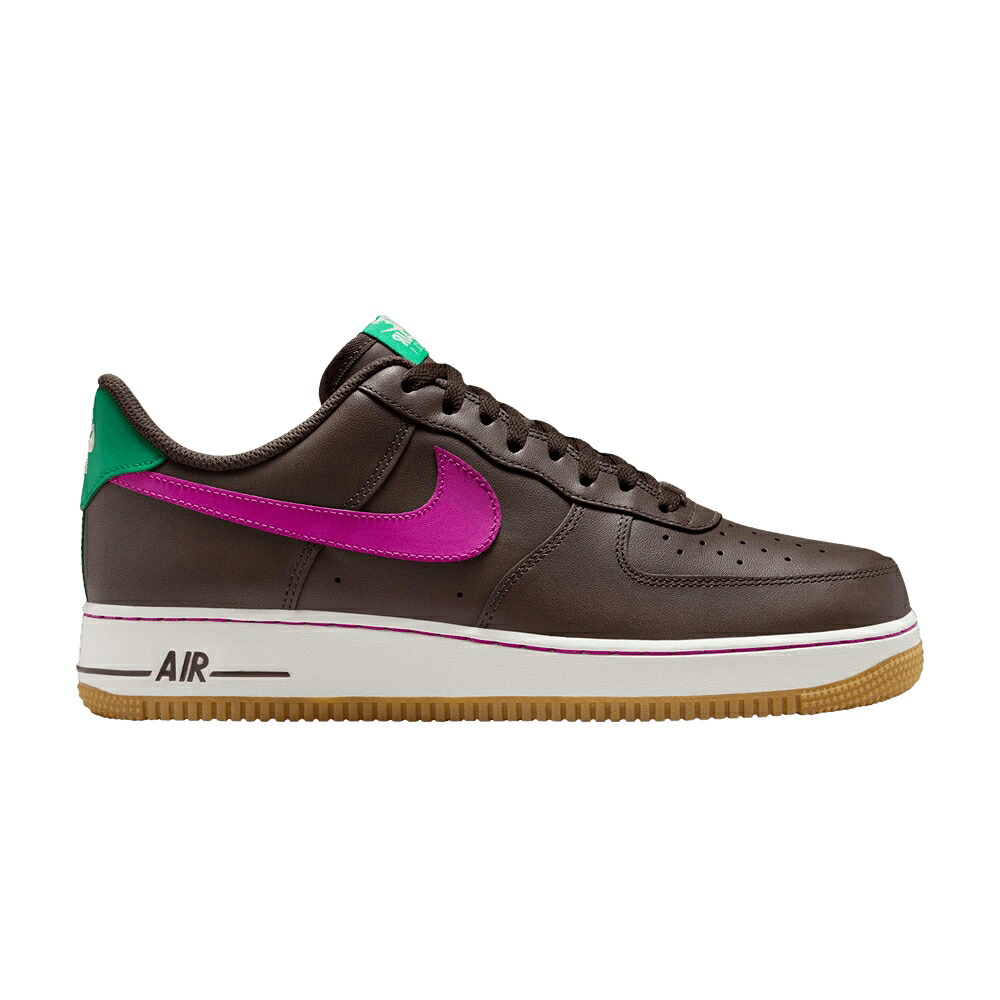 ナイキ 赤銅色 赤銅色 紫 パープル 空軍 \u0027BAROQUE PURPLE\u0027 スニーカー メンズ NIKE AIR FORCE 1 LOW BROWN VIVID / BAROQUE BROWN VIVID PURPLE
