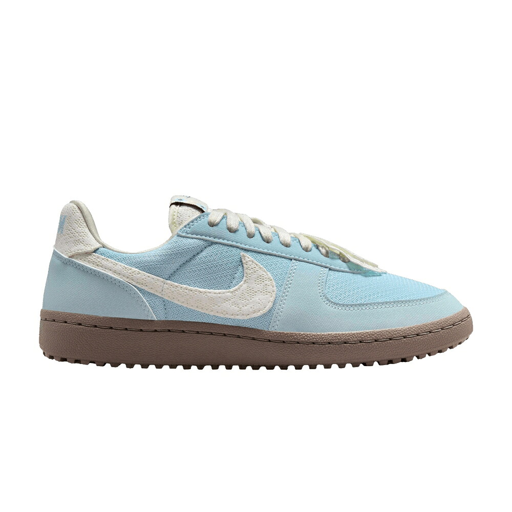 ナイキ フィールド ジェネラル 青色 ブルー 茶色 ブラウン CELESTINE CROCHET スニーカー レディース NIKE WMNS FIELD GENERAL 82 BLUE / CELESTINE BLUE MINK BROWN SOFT