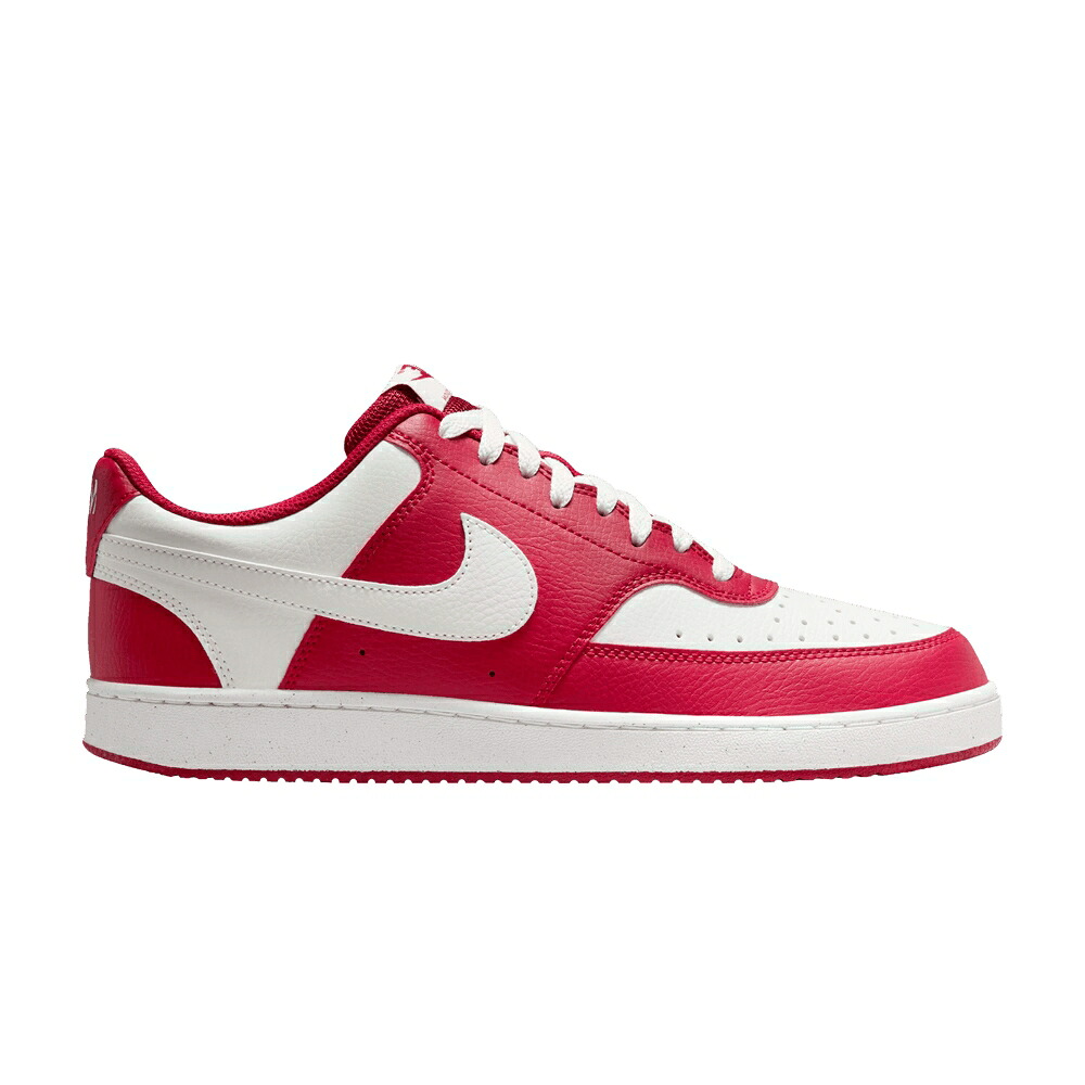 ナイキ 厚地の外套 赤 赤いこと 白いこと 白いこと \u0027GYM RED\u0027 スニーカー メンズ NIKE COURT VISION LOW / GYM RED SUMMIT WHITE