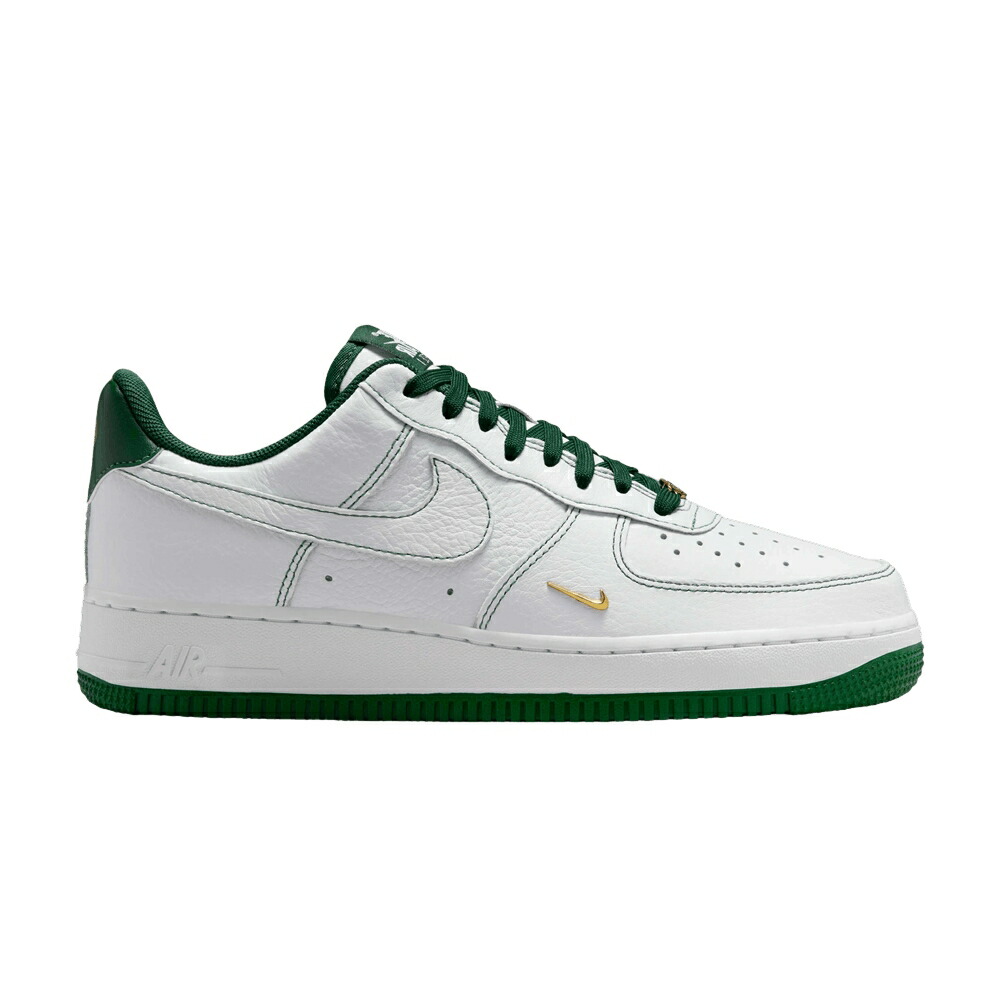 ナイキ 白色 ホワイト ゴールド 緑 グリーン エアフォース 07 MINI GREEN スニーカー レディース NIKE WMNS AIR FORCE 1 LOW JEWEL PACK - GORGE / WHITE METALLIC GOLD GORGE GREEN