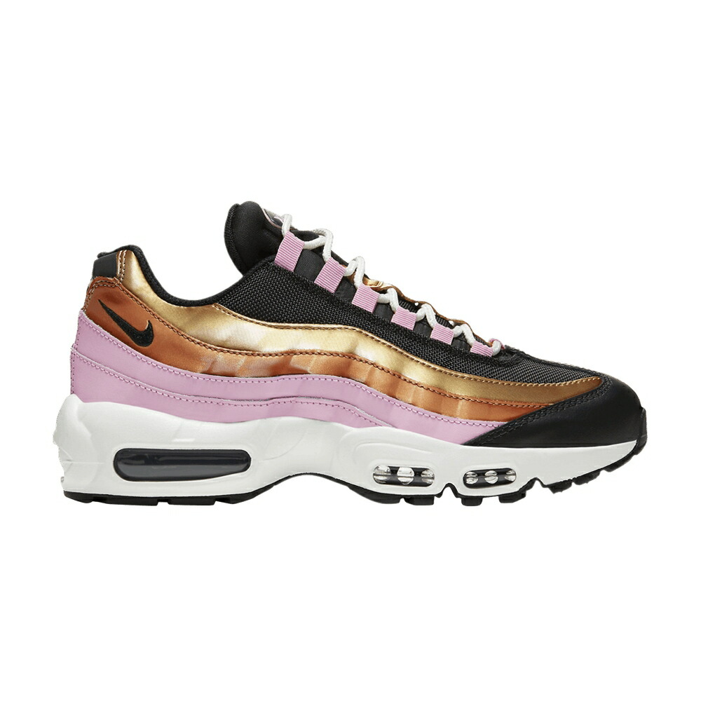 ナイキ マックス 銅色 コッパー 黒色 ブラック エアマックス PINK GOLD スニーカー レディース NIKE WMNS AIR MAX 95 METALLIC COPPER / METALLIC COPPER BLACK METALLIC